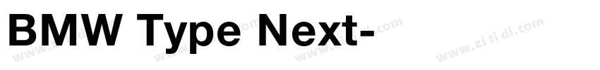 BMW Type Next字体转换